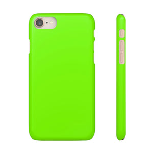 Chartreuse iPhone Case (Slim) iPhone 8 Glossy Phone Case