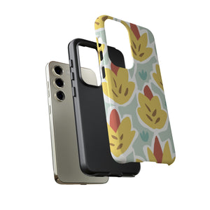 Summer Yellow Happy Flower Samsung Case (Protective) Phone Case