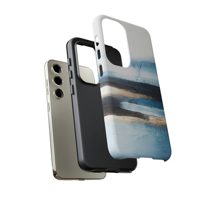 Abstract Blue Oil Painting Android Case (Protective) Phone Case