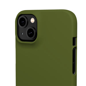 Army Green iPhone Case (Slim) Phone Case