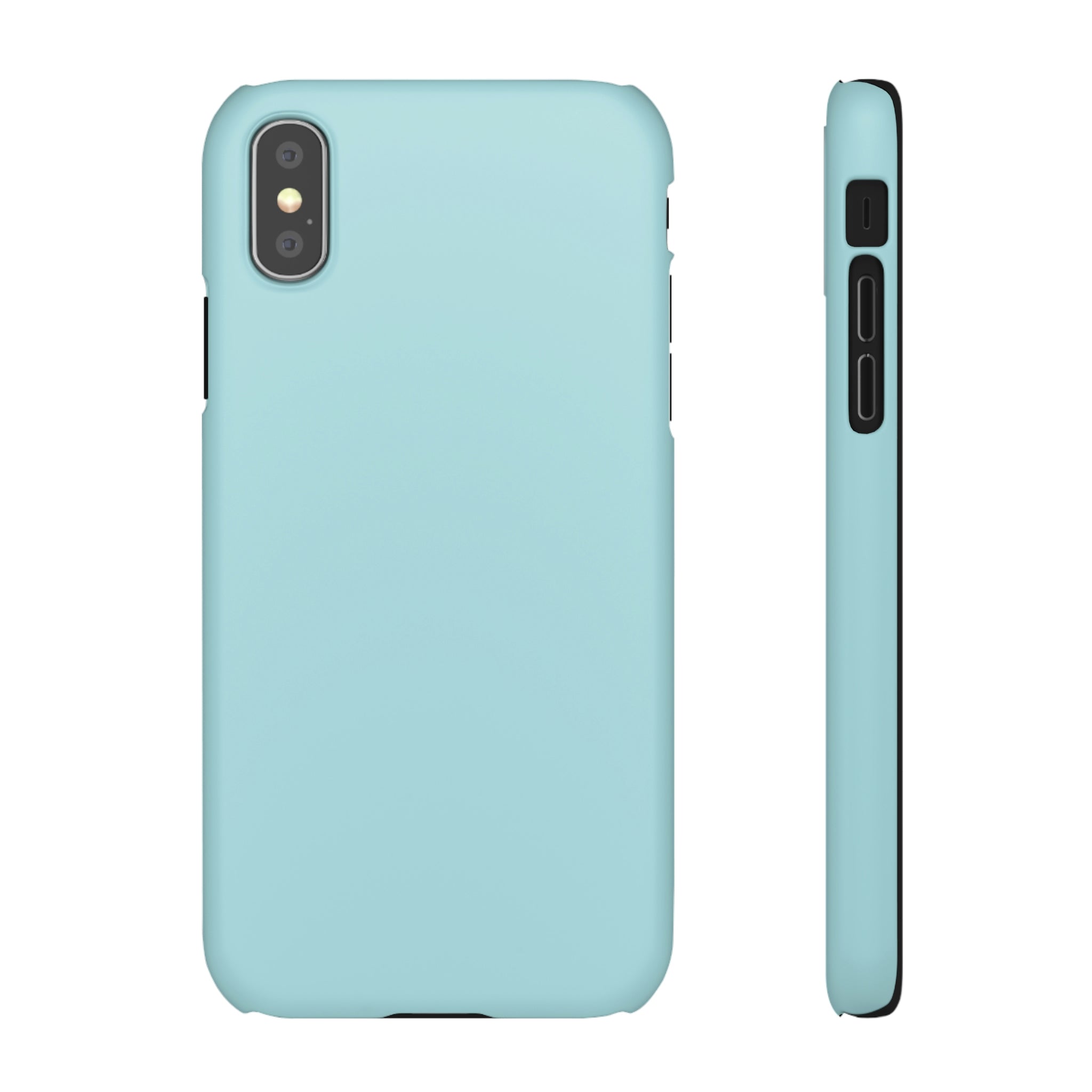 Crystal Blue iPhone Case (Slim) iPhone XS Matte Phone Case