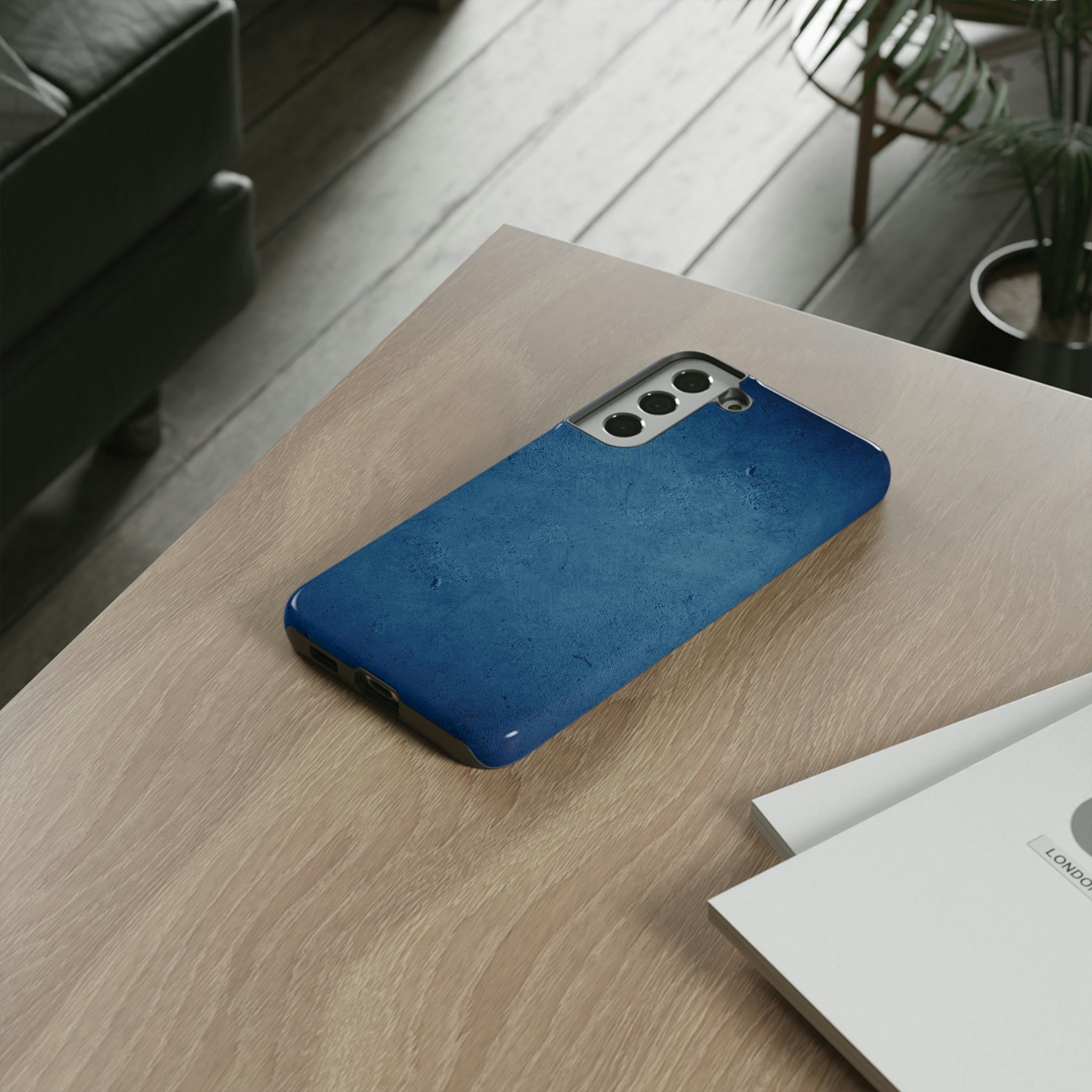 Blue Texture Android Case (Protective) Phone Case