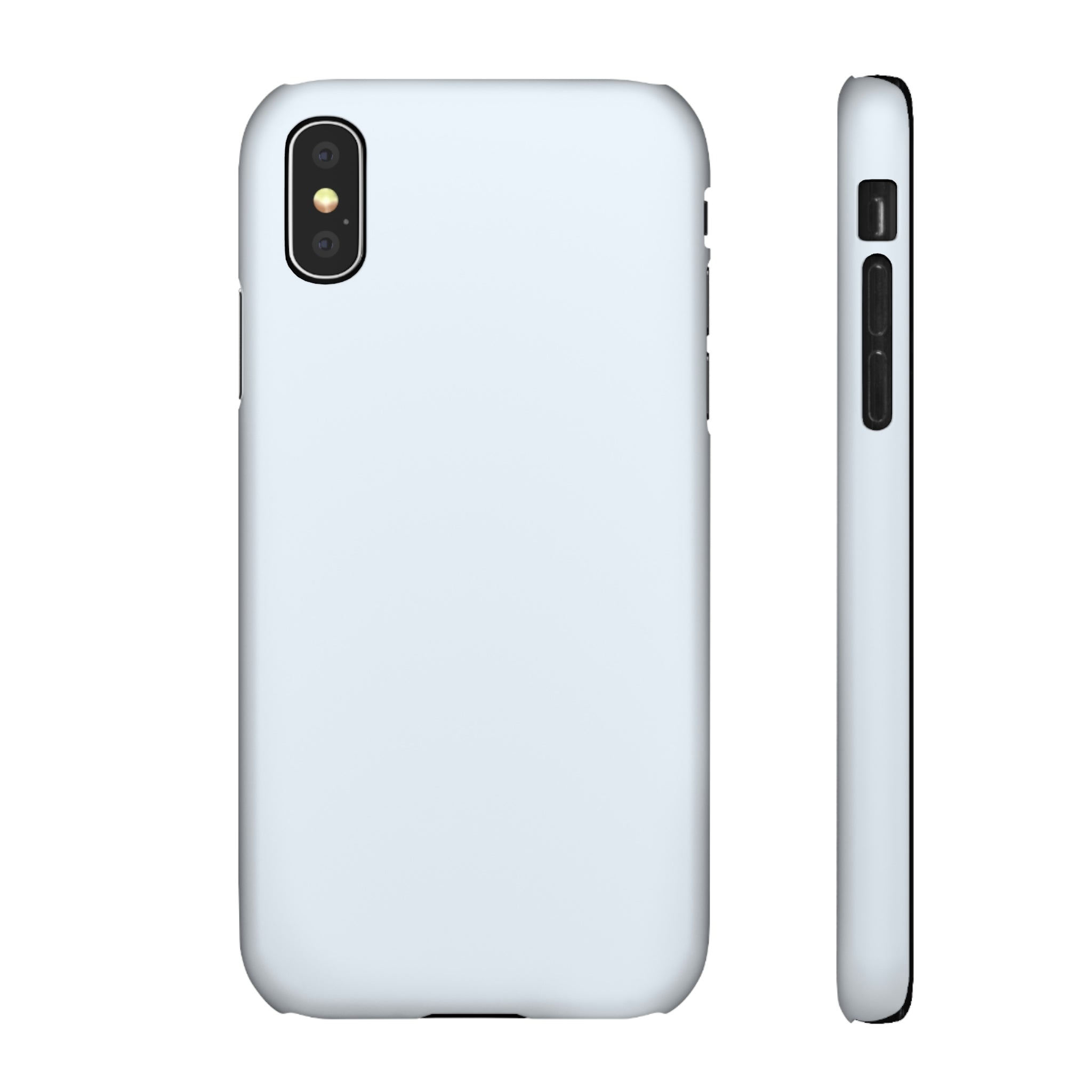 Alice Blue iPhone Case (Slim) iPhone X Matte Phone Case