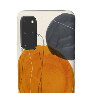 Minimalist line art Samsung Case (Slim) Phone Case