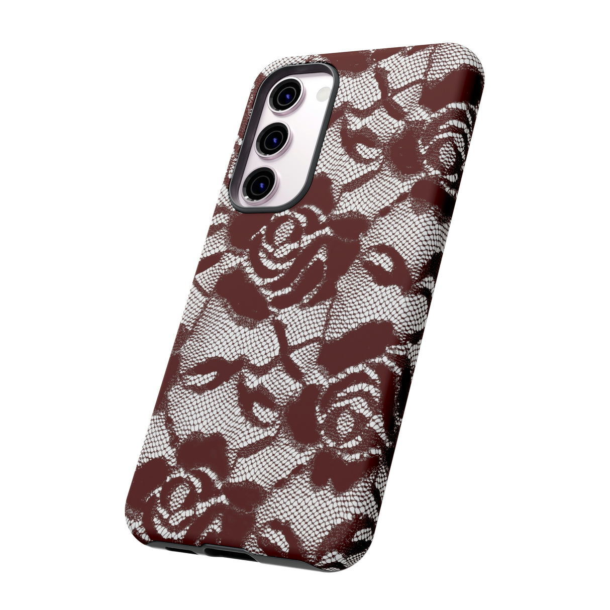 Red Rose Lace Gothic Flower Samsung Case (Protective) Phone Case