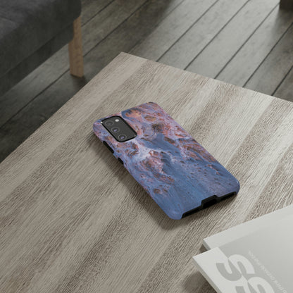 Blue Ice Ink Art Android Case (Protective) Phone Case