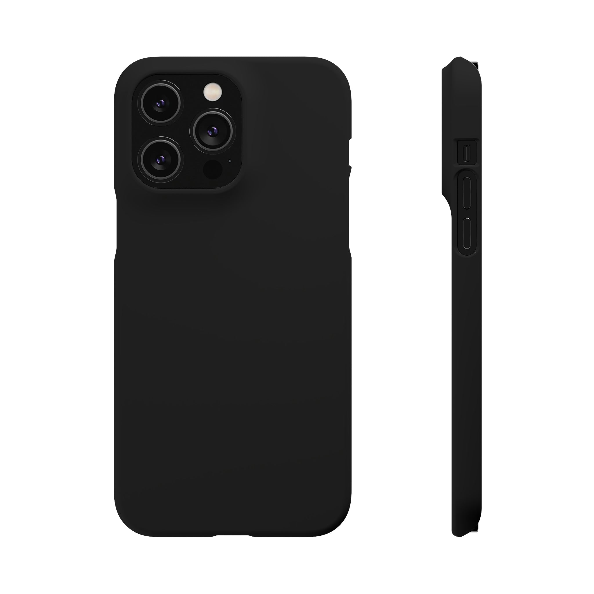 Black iPhone Case (Slim) iPhone 14 Pro Max Matte Phone Case