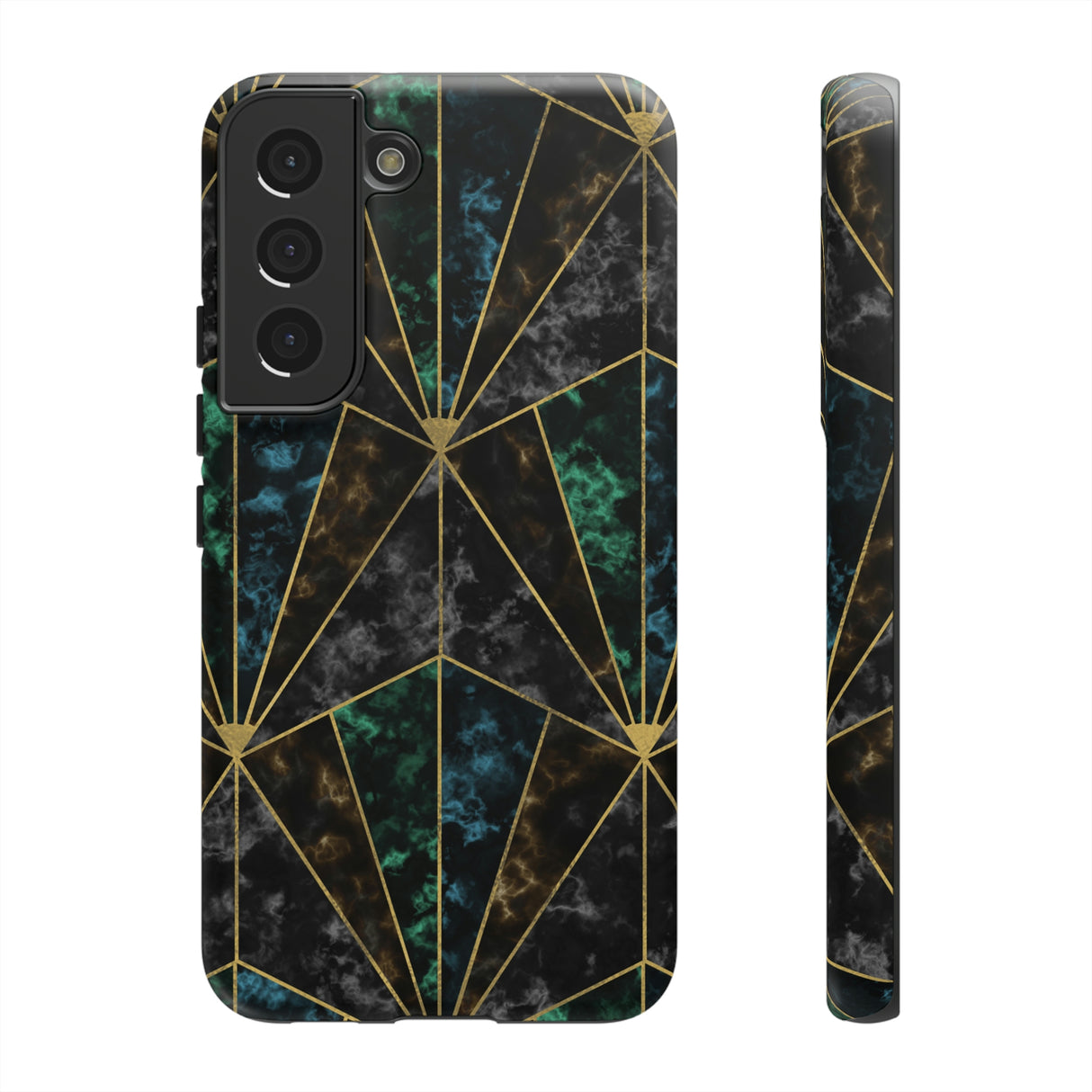 Art Deco Mirror Android Case (Protective) Samsung Galaxy S22 Matte Phone Case