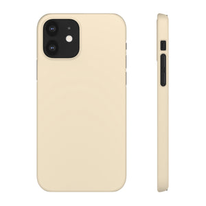 Champagne iPhone Case (Slim) iPhone 12 Matte Phone Case