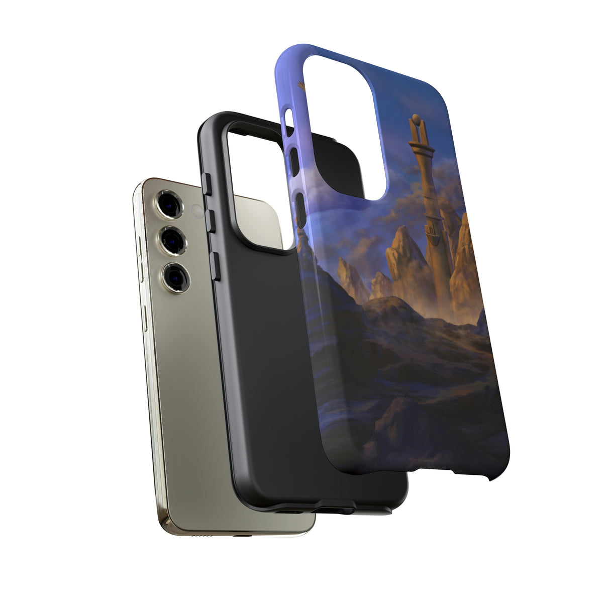 Mysterious Tower Android Case (Protective) Phone Case