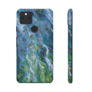 Forest Mist Ink Art Android Case (Slim) Google Pixel 5 Glossy Phone Case