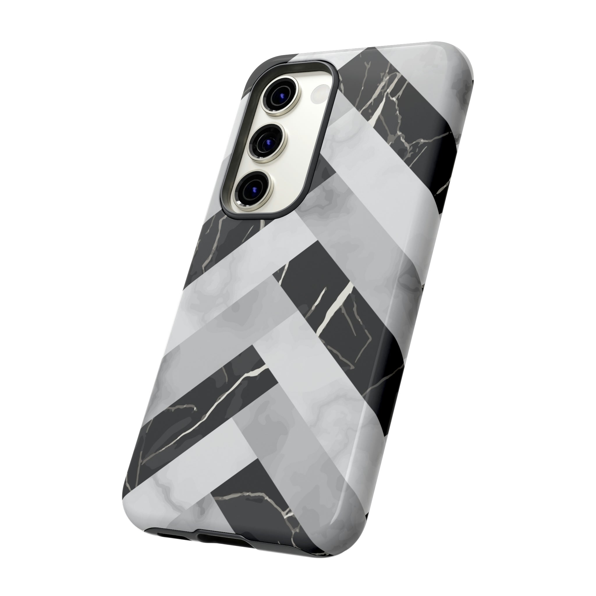 Grey Herringbone Android Case (Protective) Phone Case