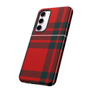 Plaid Pattern Red Android Case (Protective) Phone Case