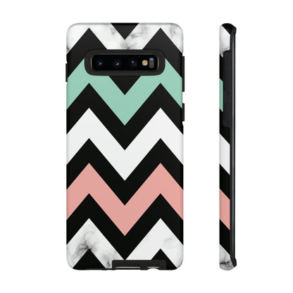 Chevron Shapes Android Case (Protective) Samsung Galaxy S10 Matte Phone Case