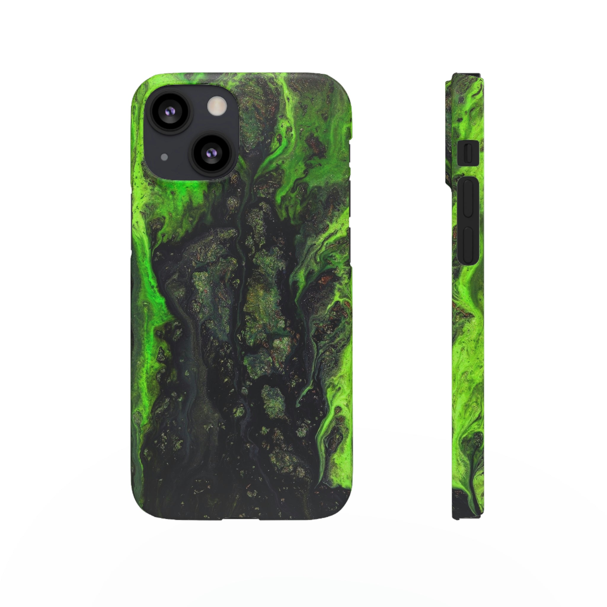 Toxic Ink Art iPhone Case (Slim) iPhone 13 Mini Matte Phone Case