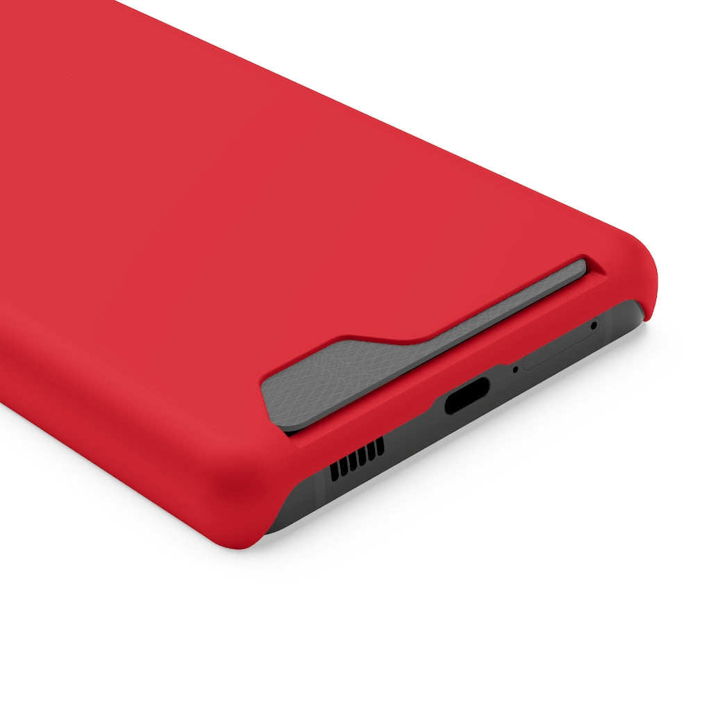 Cadmium Red Android Case (Card) Phone Case