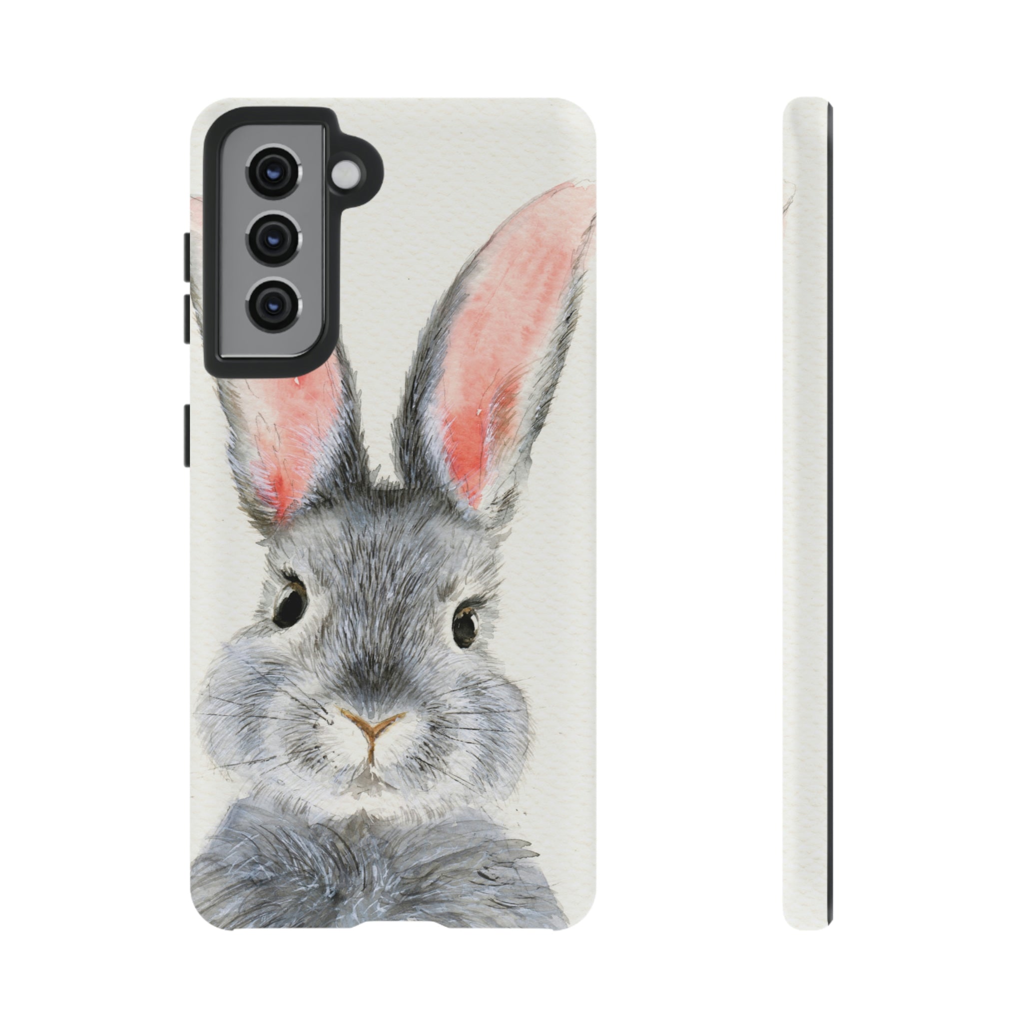 Fluffy Rabbit Android Case (Protective) Samsung Galaxy S21 Matte Phone Case