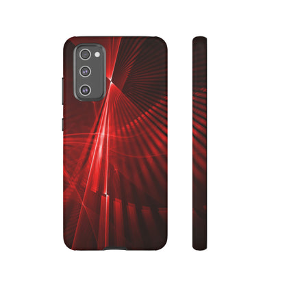 Red Disco Lights Android Case (Protective) Samsung Galaxy S20 FE Matte Phone Case