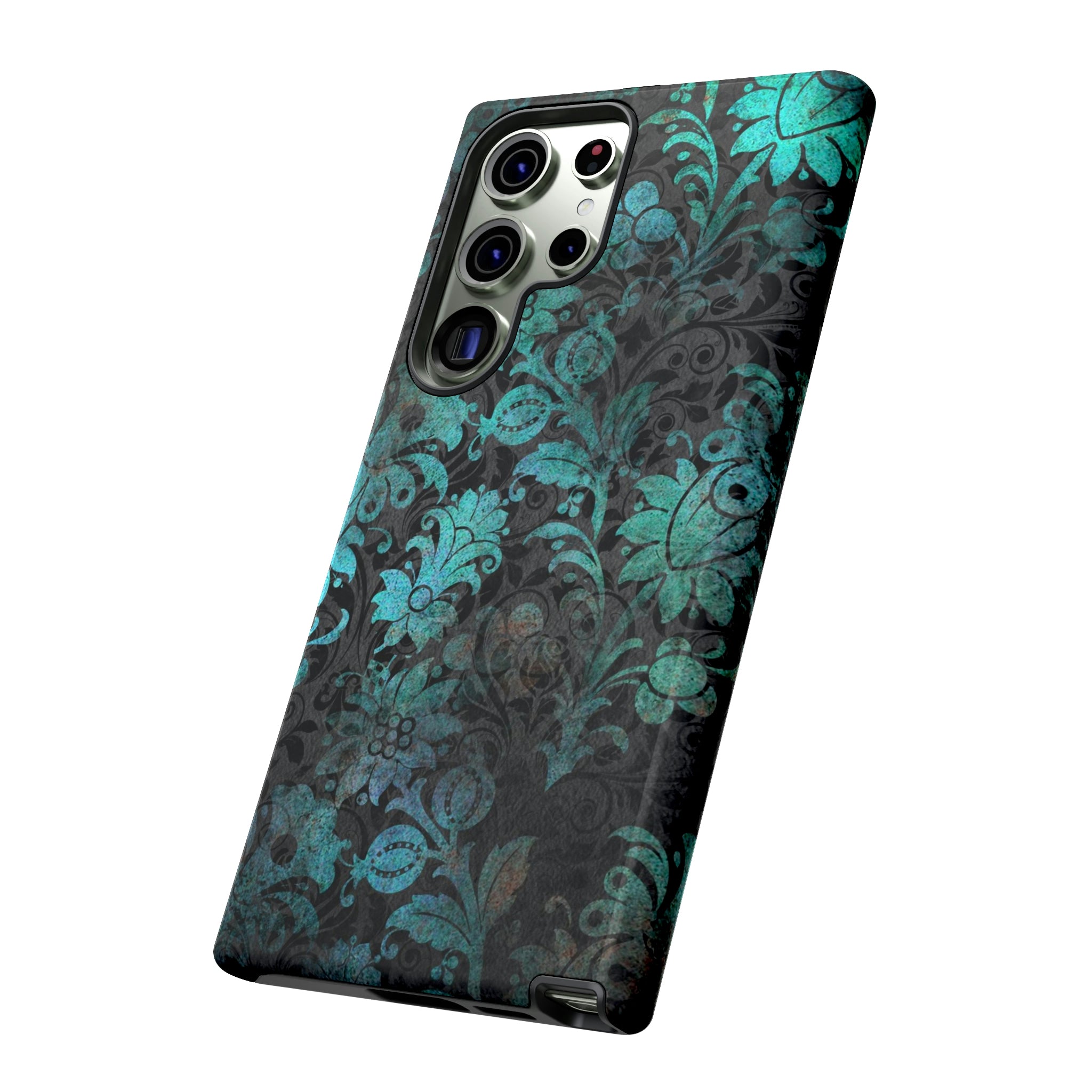 Shse Gothic Flower Samsung Case (Protective) Phone Case