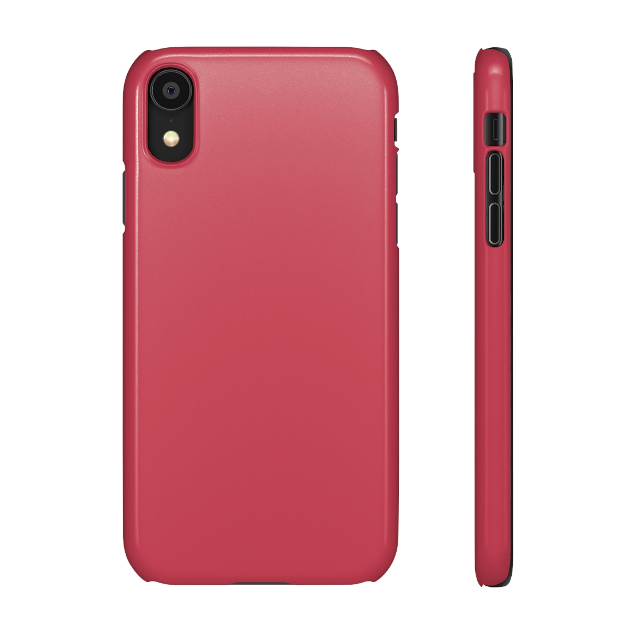 Brick Red iPhone Case (Slim) iPhone XR Glossy Phone Case