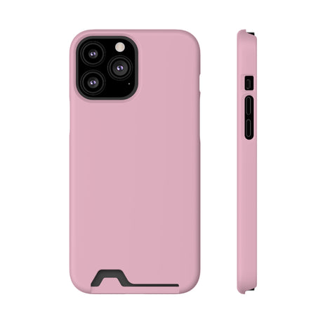 Cameo Pink iPhone Case (Card) iPhone 13 Pro Max Matte With gift packaging Phone Case