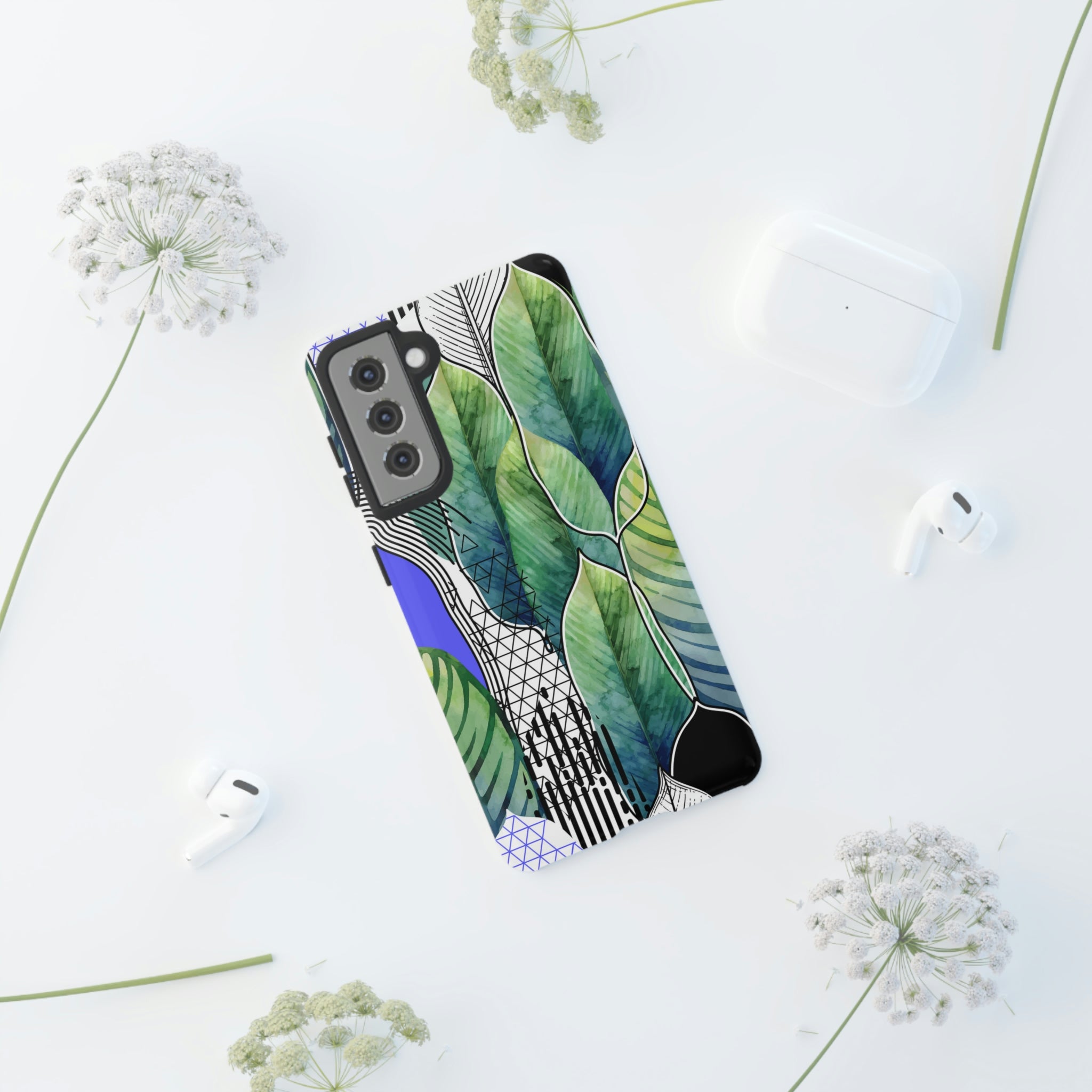 Green Leafs Android Case (Protective) Phone Case