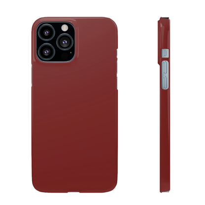 Falu Red iPhone Case (Slim) iPhone 13 Pro Max Glossy Phone Case