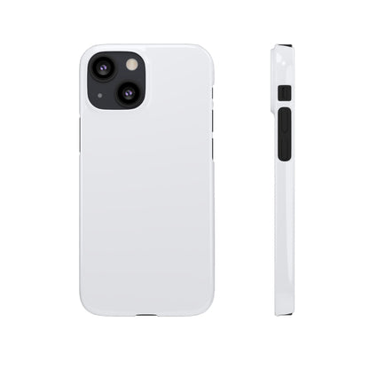 Ghost White iPhone Case (Slim) iPhone 13 Mini Glossy Phone Case