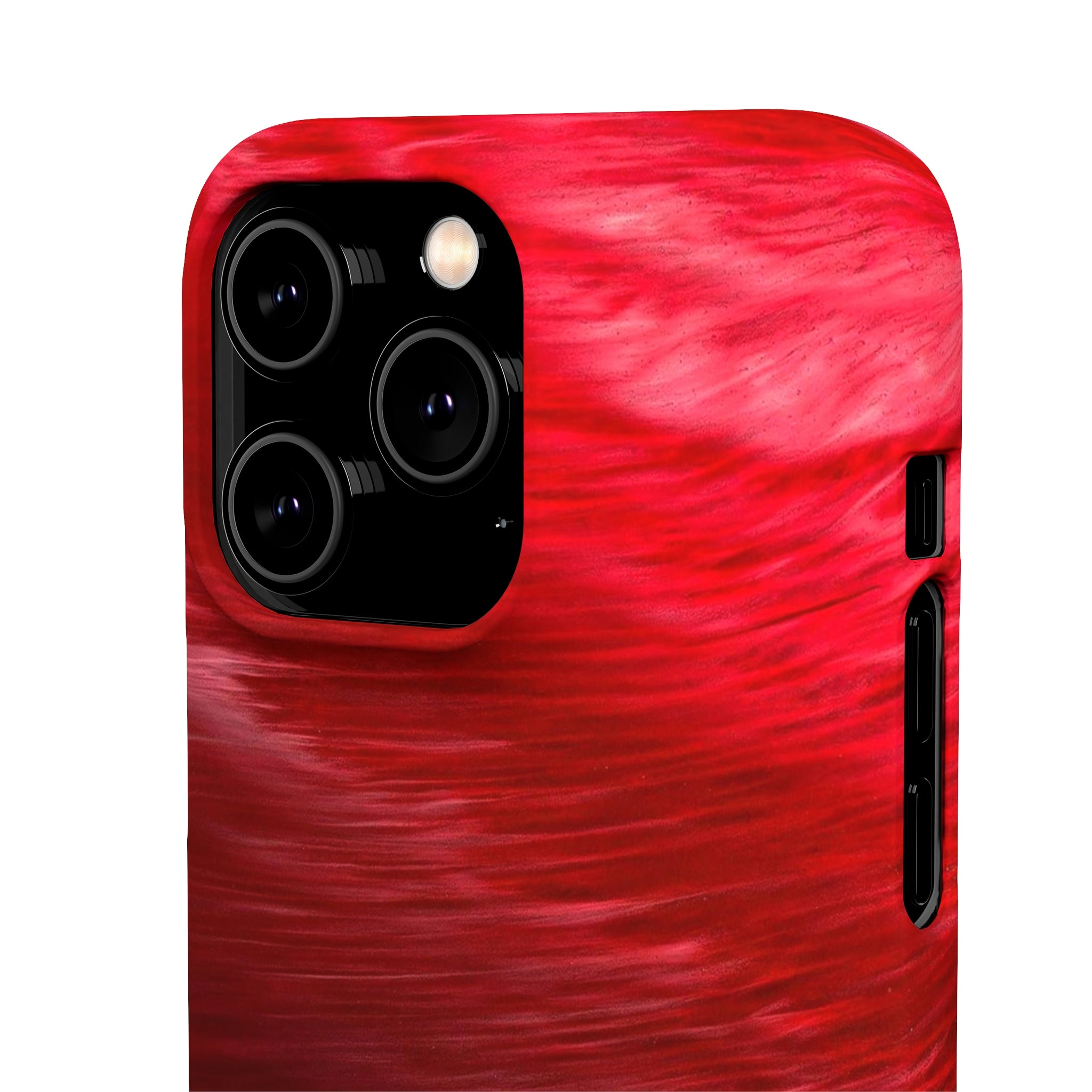 Red Feather Ink Art iPhone Case (Slim) Phone Case