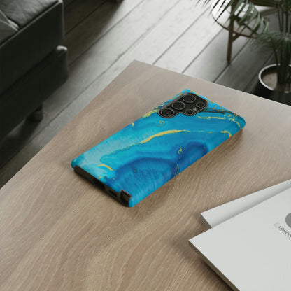 Blue Watercolor Android Case (Protective) Phone Case