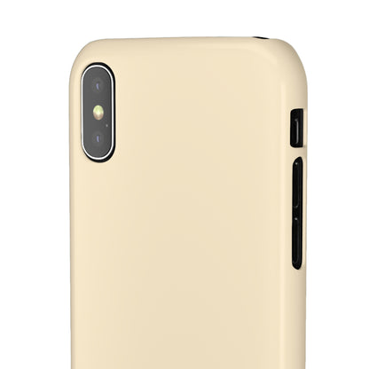 Blanched Almond iPhone Case (Slim) Phone Case