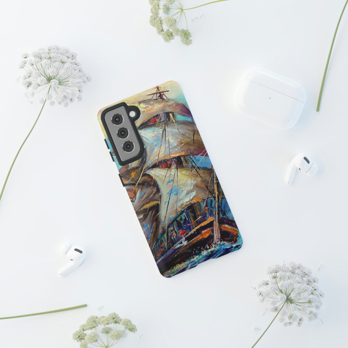 Sailboat Painting Android Case (Protective) Phone Case