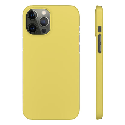 Arylide Yellow iPhone Case (Slim) iPhone 12 Pro Max Glossy Phone Case