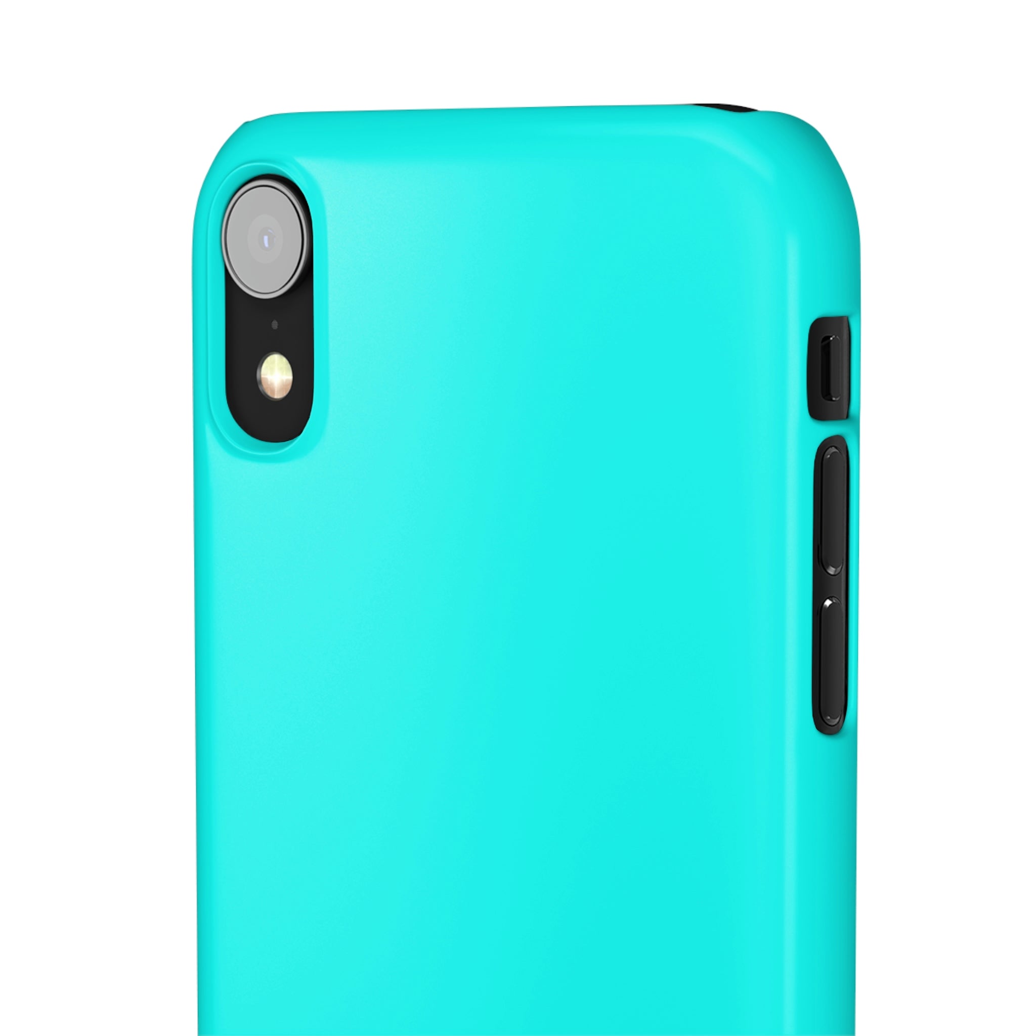 Flourescent Blue iPhone Case (Slim) Phone Case