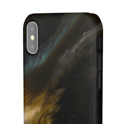 Midnight Shaddow Ink Art iPhone Case (Slim) Phone Case