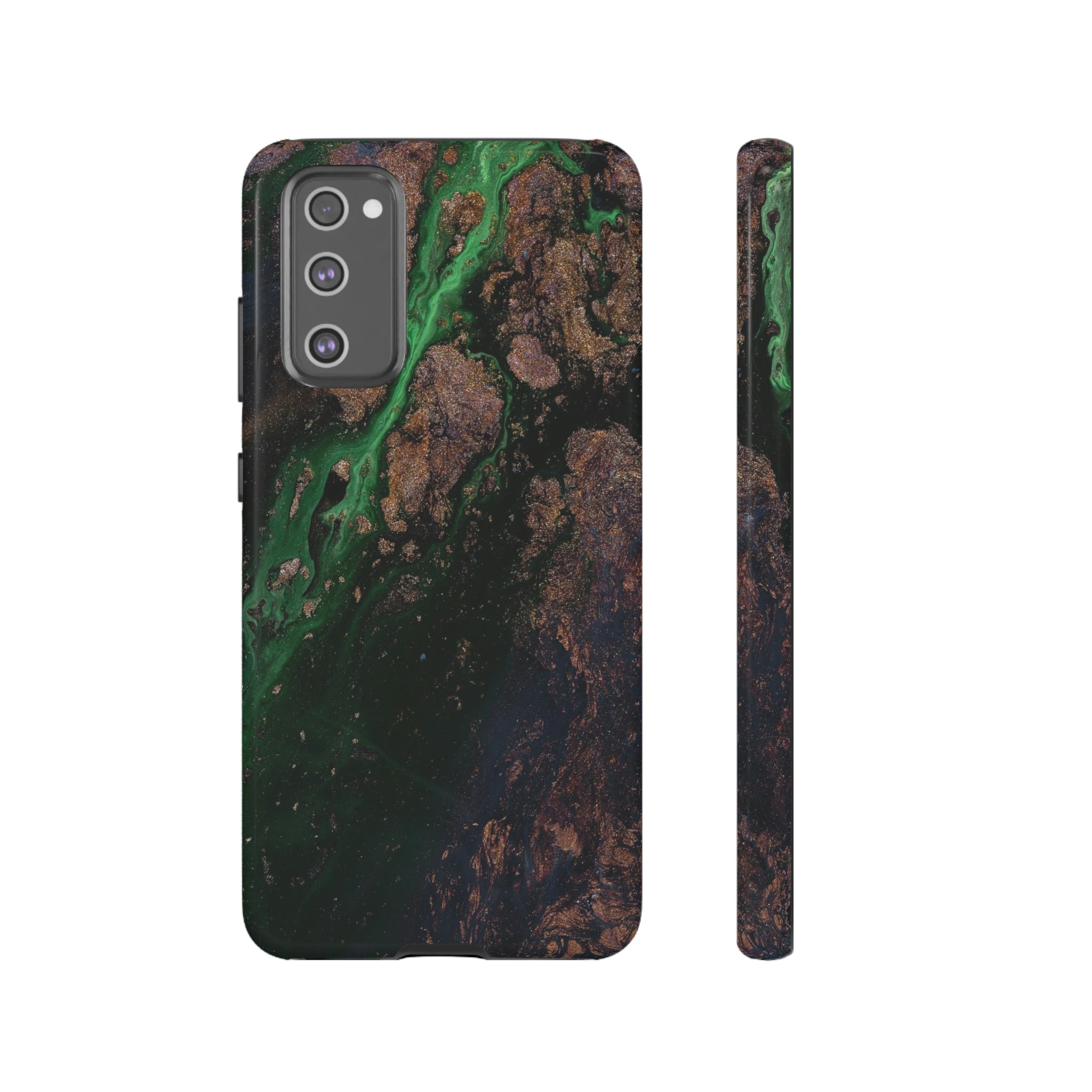 Earth Ink Art Android Case (Protective) Samsung Galaxy S20 FE Glossy Phone Case