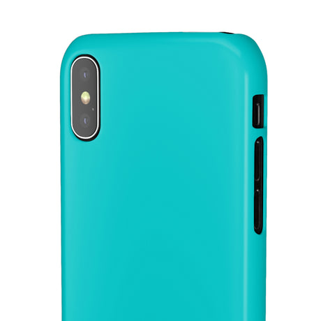 Dark Turquoise iPhone Case (Slim) Phone Case