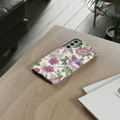 Pastel Vintage Flower Samsung Case (Protective) Phone Case