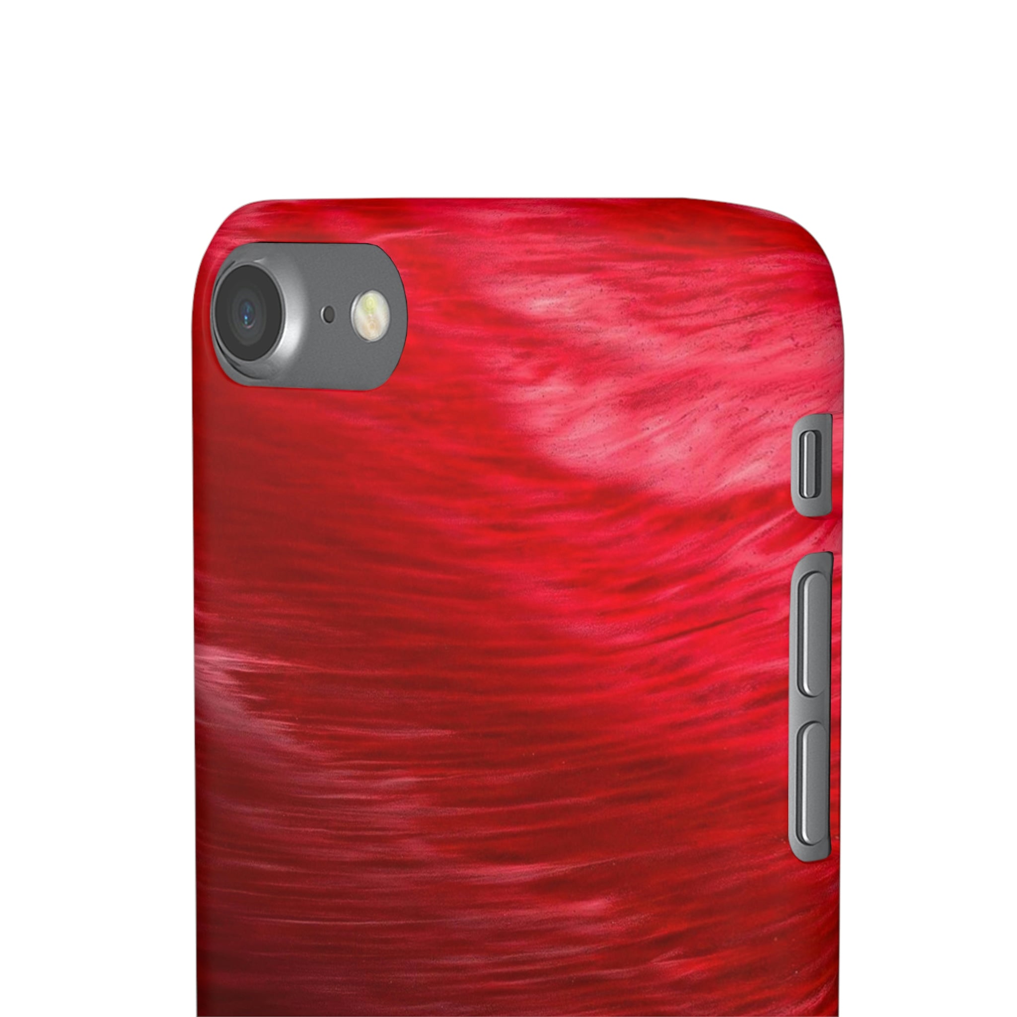 Red Feather Ink Art iPhone Case (Slim) Phone Case