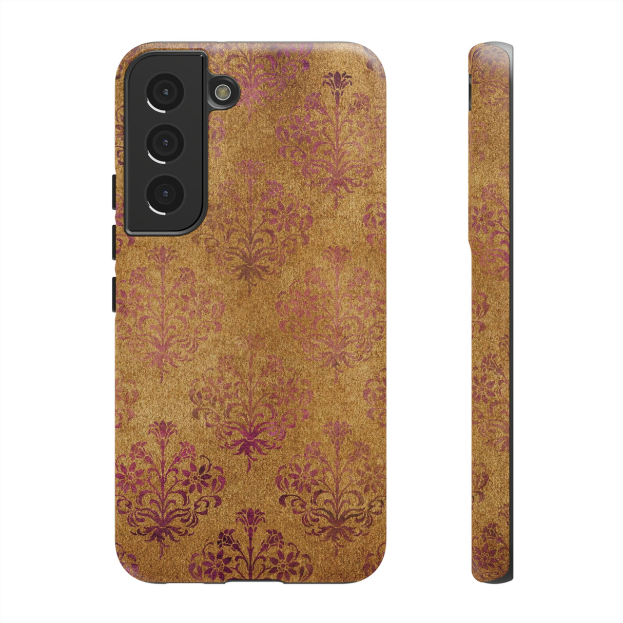 Capri Gothic Flower Samsung Case (Protective) Samsung Galaxy S22 Matte Phone Case