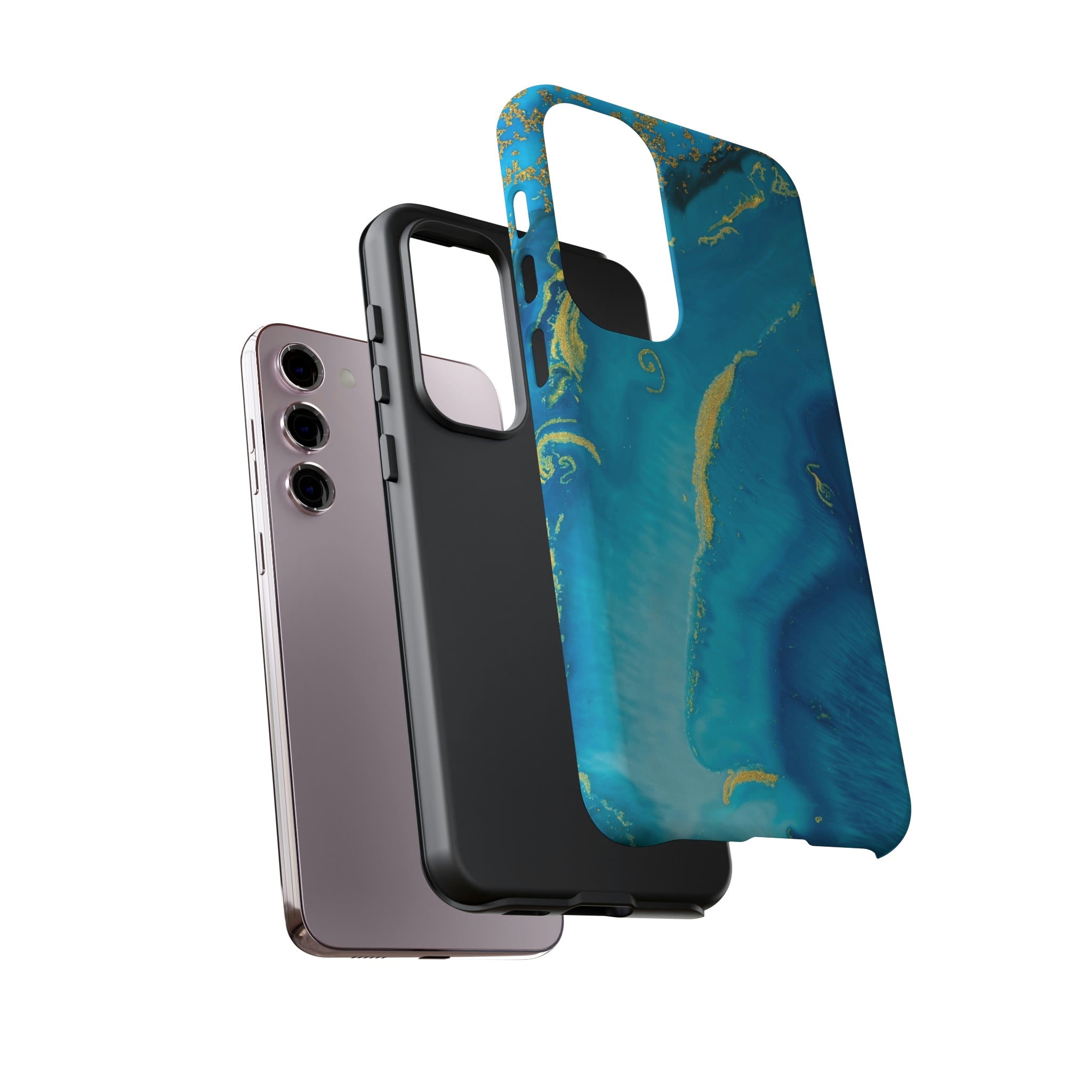 Blue Watercolor Android Case (Protective) Phone Case