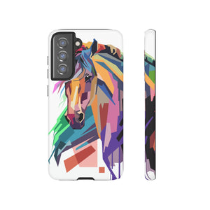 Illustration Horse Android Case (Protective) Samsung Galaxy S21 FE Matte Phone Case