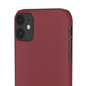 Cordovan Purple iPhone Case (Slim) Phone Case