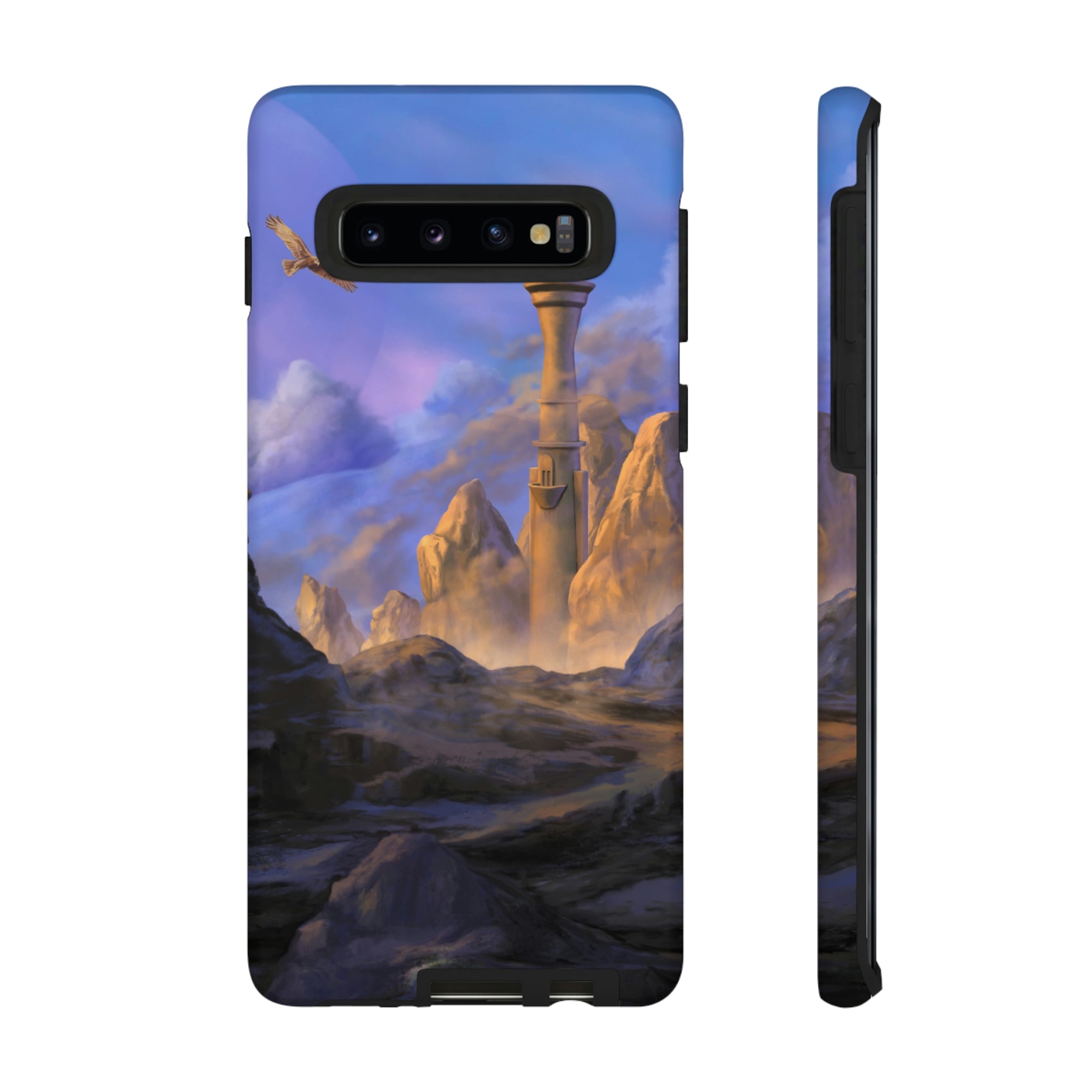 Mysterious Tower Android Case (Protective) Samsung Galaxy S10 Matte Phone Case