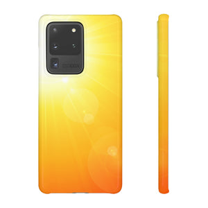 Bright Summer Sun Samsung/iPhone (Slim) Phone Case