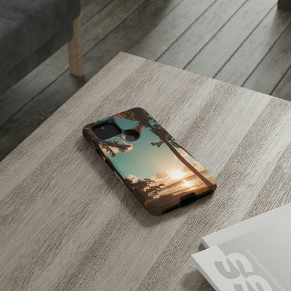 Sundown Palmtrees Android Case (Protective) Phone Case