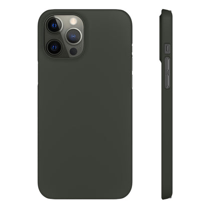 Black Olive iPhone Case (Slim) iPhone 12 Pro Max Matte Phone Case