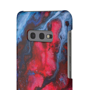 Neon Red Ink Art Android Case (Slim) Phone Case