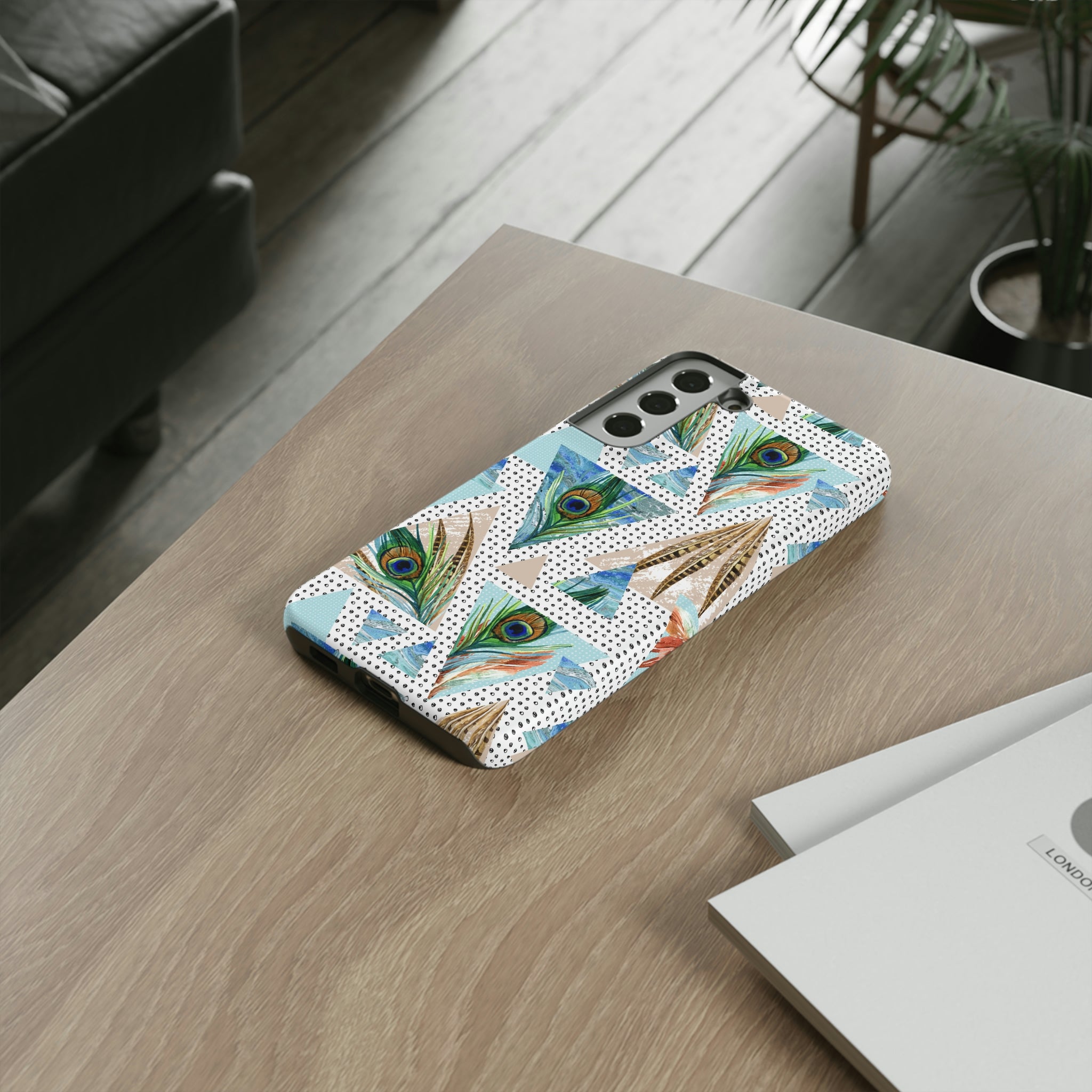 Peacock Feathers Android Case (Protective) Phone Case