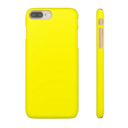 Cadmium Yellow iPhone Case (Slim) iPhone 8 Plus Matte Phone Case